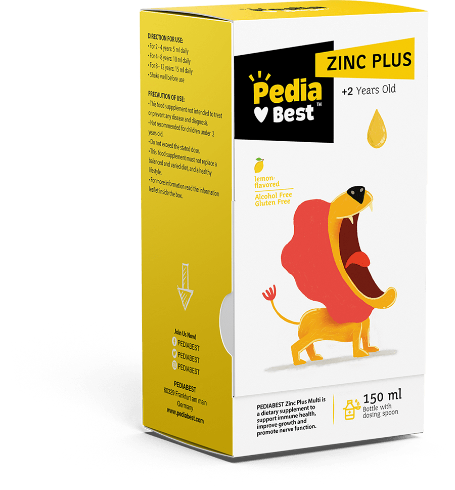 pediabest zinc plus Syrup